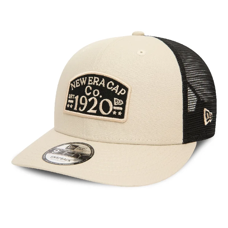 Wide-Brimmed Sun HatsNew Era Patch Stone 9FIFTY Snapback Trucker Cap