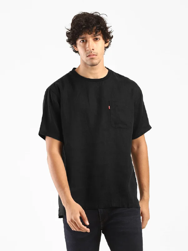 Men's Shirts for CampingMen's Solid Oversized T-shirt