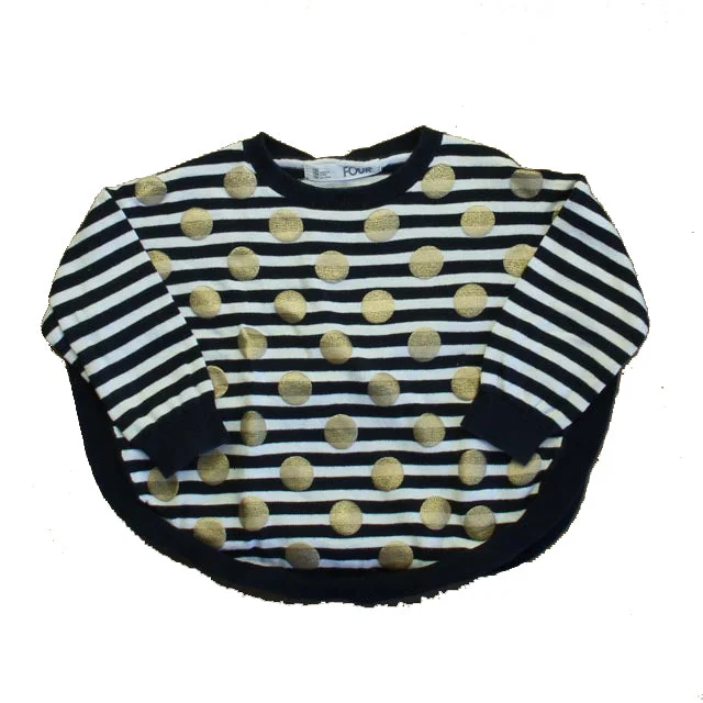Essential Men's V-Neck SweatersCotton On Girls Black | White | Gold Polka Dots Sweater