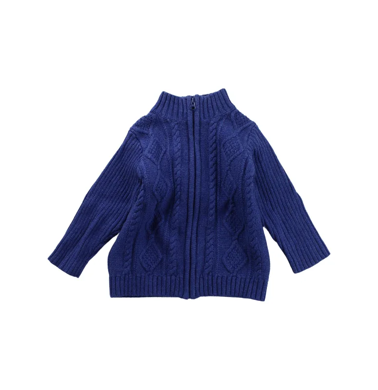 Men's Sweaters with Thumbholes in SleevesPurebaby Knit Sweater 12-18M