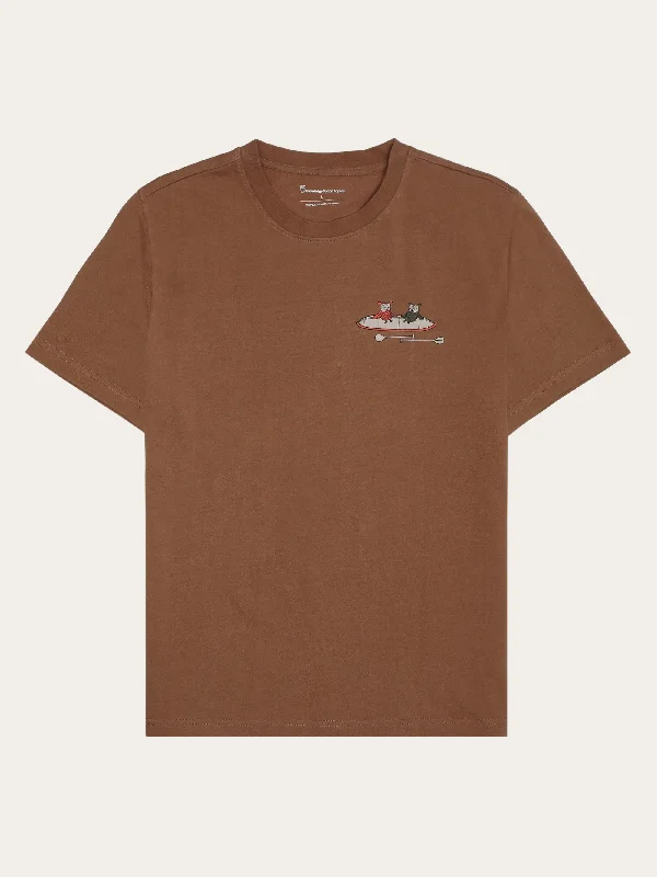 Men's Three-Quarter Sleeved TopsRegular drop-shoulder short sleeve heavy single jersey printed t-shirt GOTS/Vegan - Tuffet Men's Three-Quarter Sleeved TopsRegular drop-shoulder short sleeve heavy single jersey printed t-shirt GOTS/Vegan - Tuffet