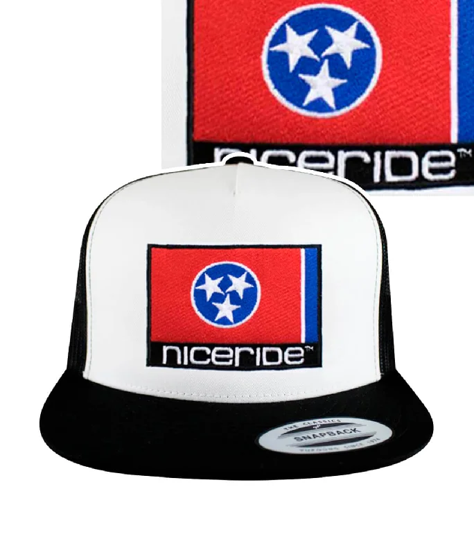 Adjustable Beanie Hats"Tennessee Flag" Trucker Hat