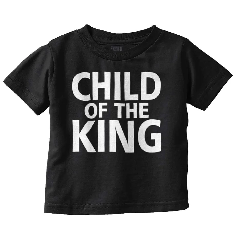 Men's Shirts with Patchwork SleevesChild of the King Infant Toddler T-Shirt