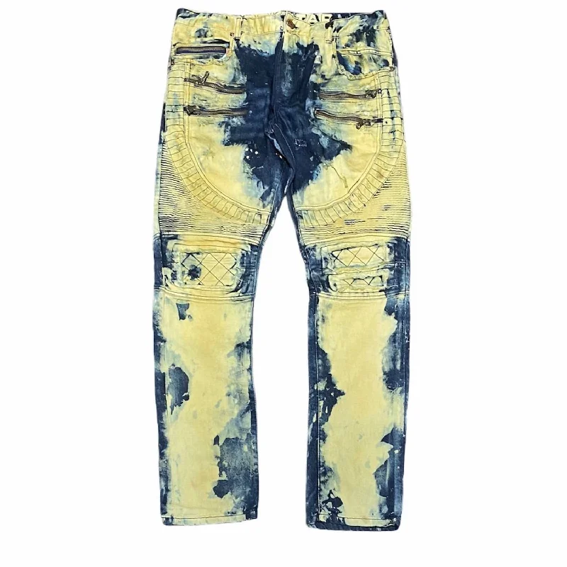 Latest Designer Men's JeansMen's Knox Jeans In Bleached