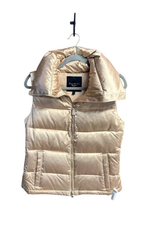 Functional Men's Ski JacketsVest Puffer & Quilted By Talbots In Gold, Size: Sp