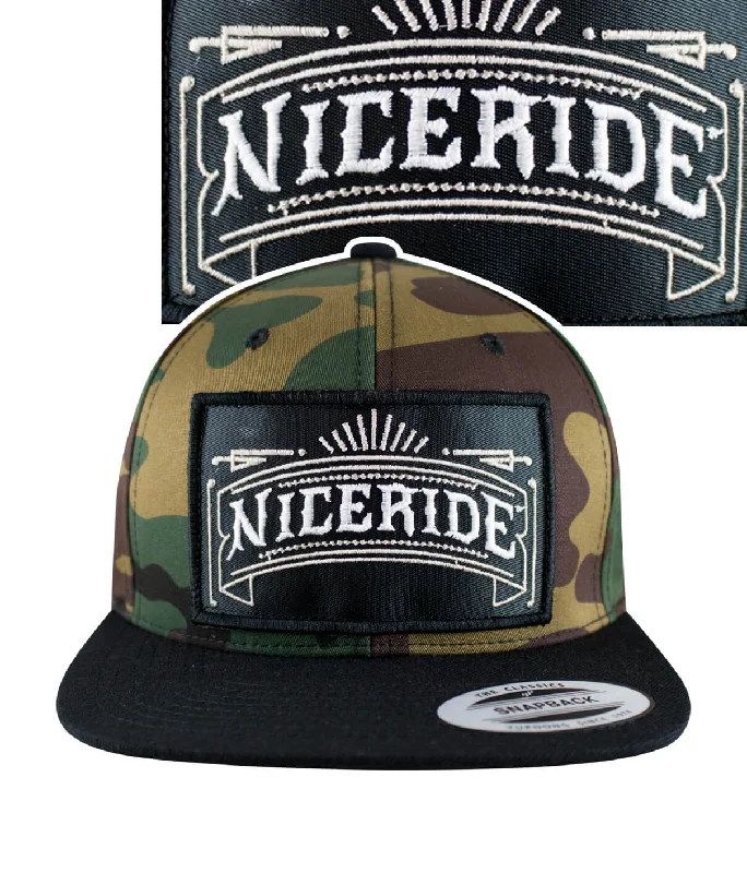 Boys' Baseball Caps"Cholo" Patch Camo Snapback