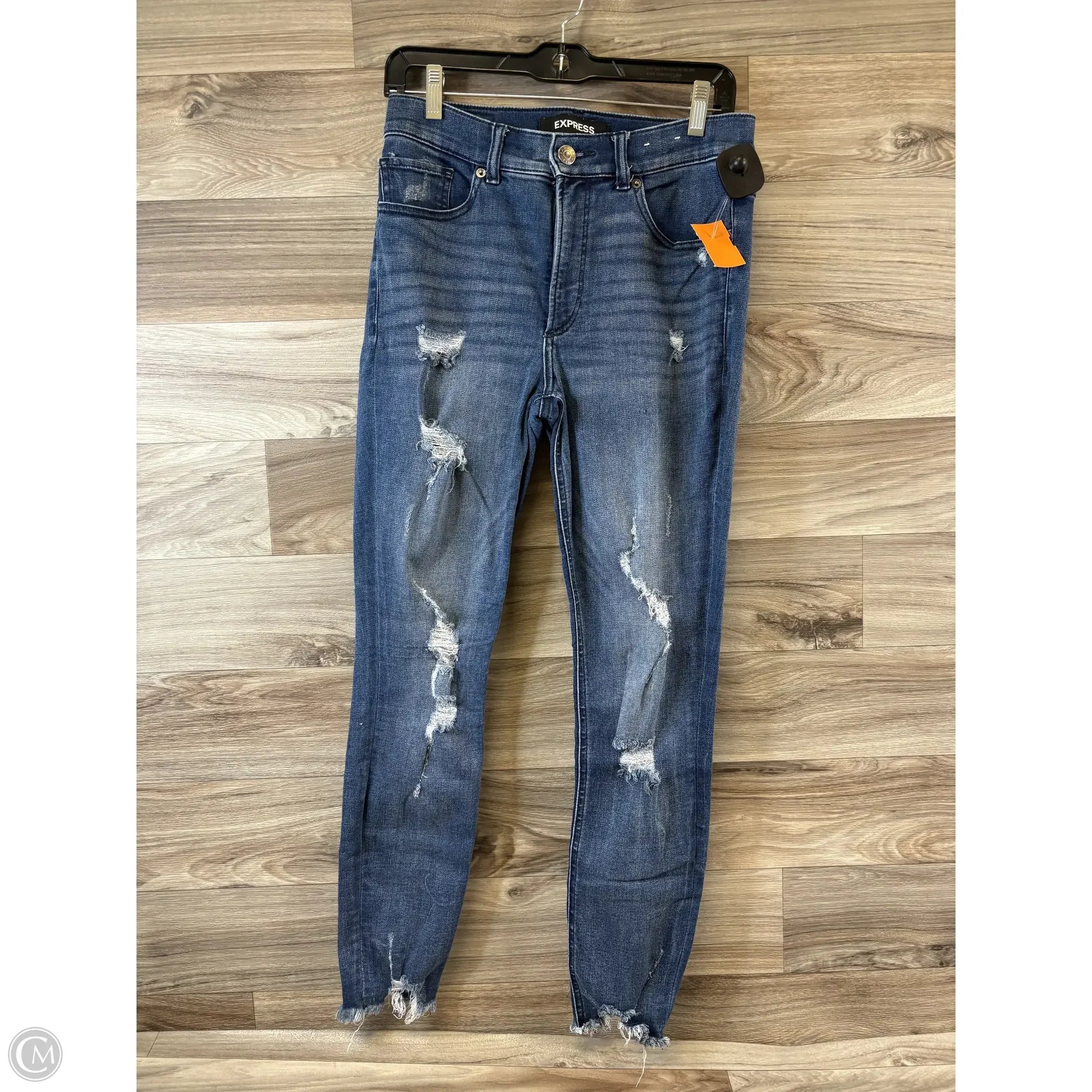 Durable Men's JeansJeans Skinny By Express In Blue Denim, Size: 6