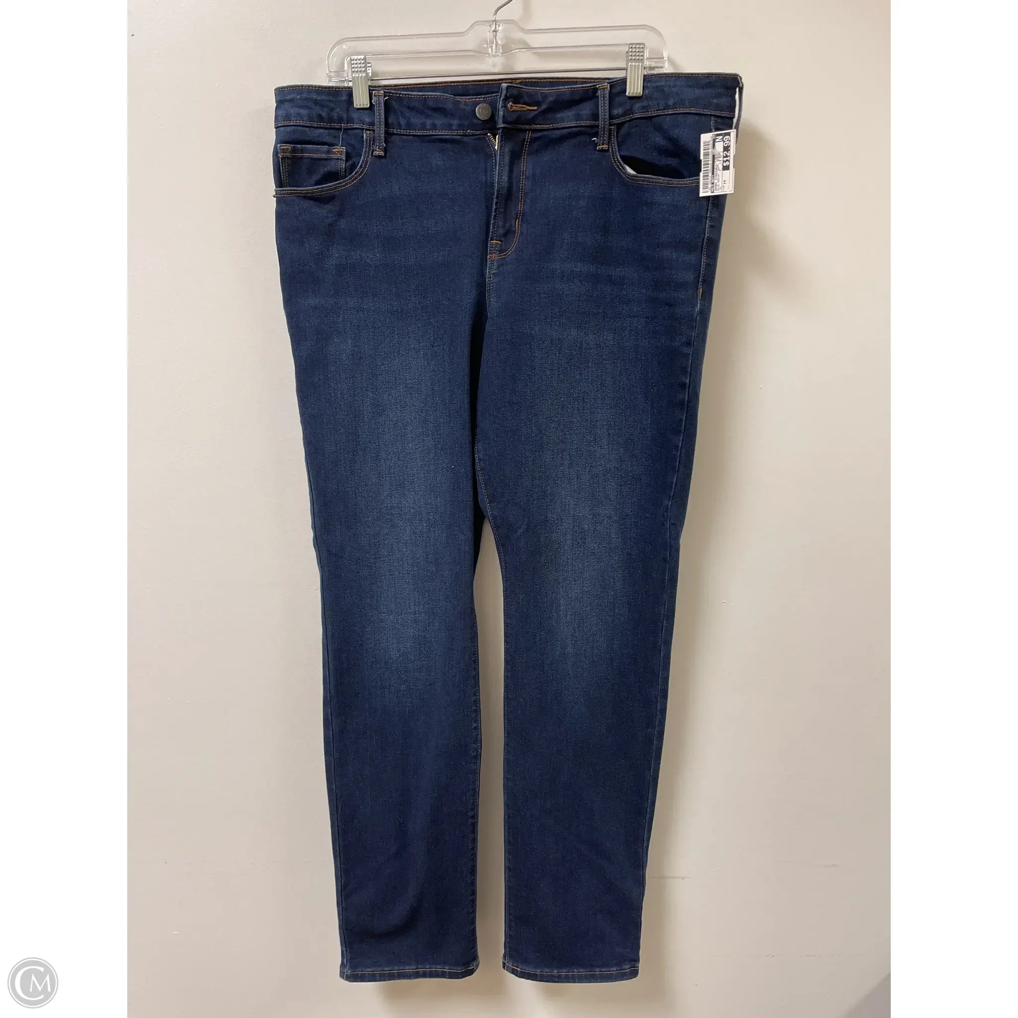 Classic Men's Jeans StyleJeans Straight By Old Navy In Blue Denim, Size: 14
