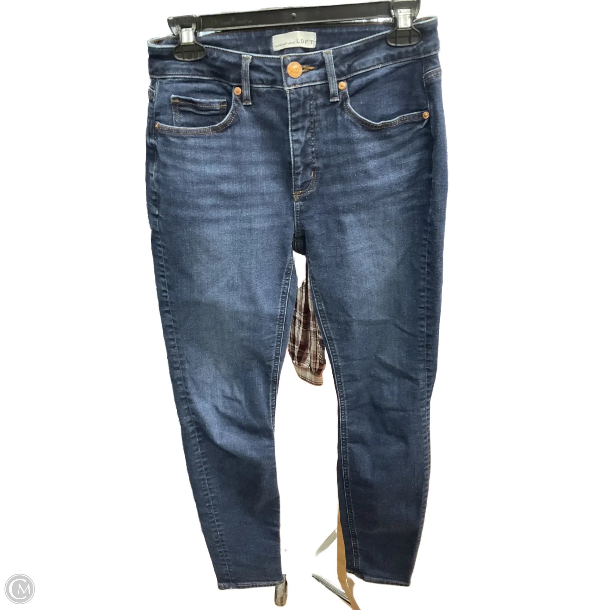 Baggy Men's JeansJeans Skinny By Loft In Blue Denim, Size: 2