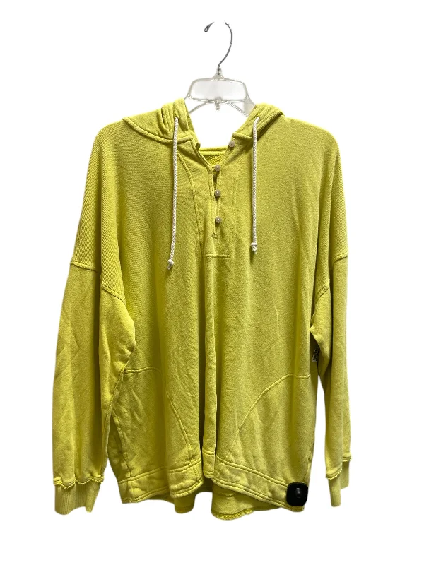 Men's Hoodies with Quilted LiningSweatshirt Hoodie By Aerie In Green, Size: M