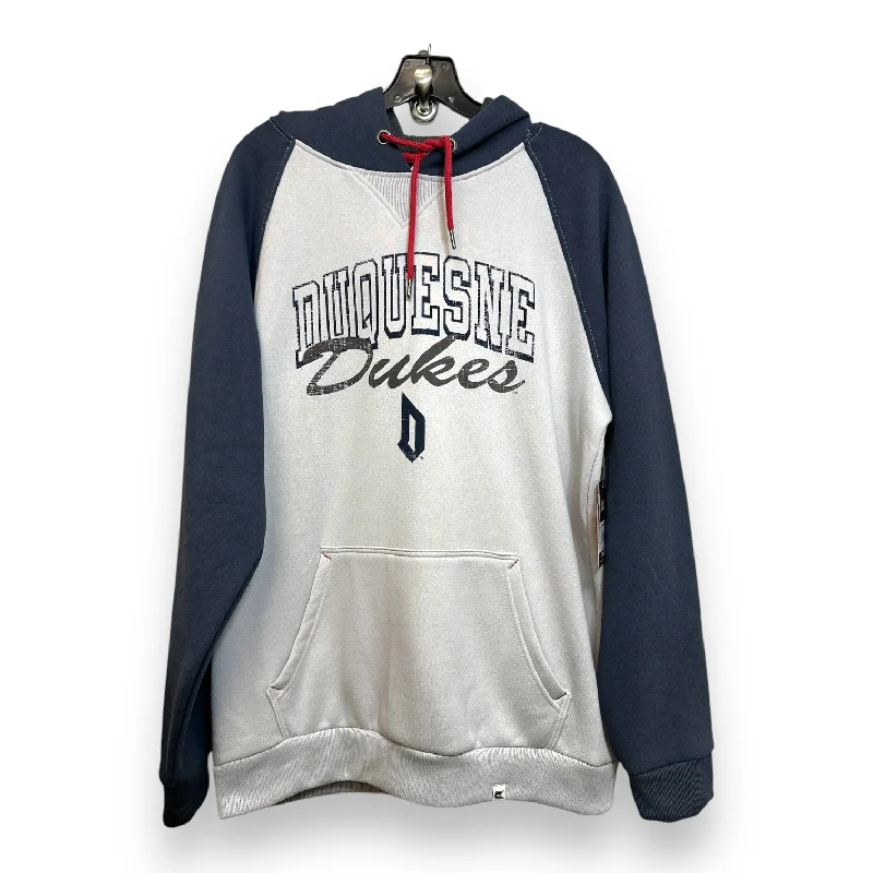 Men's Hoodies for Winter SportsSweatshirt Hoodie By Cmf In Grey, Size: L