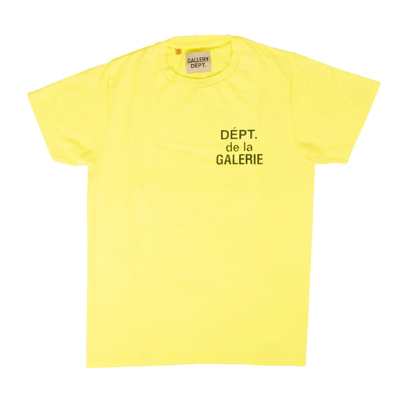 Men's Shirts with Zippered PocketsGallery Dept. French Tee - Yellow