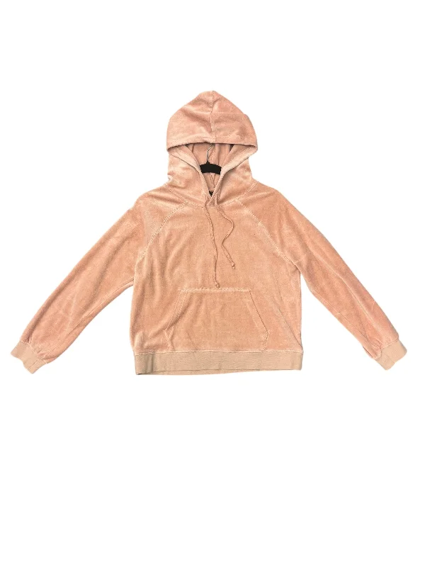 Men's Hoodies with LogoSweatshirt Hoodie By J. Crew In Peach, Size: S