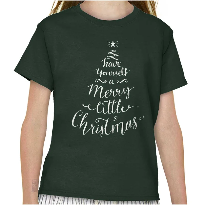 Men's Shirts for HuntingMerry Little Christmas Youth T-Shirt