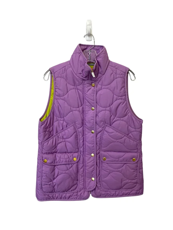 Best Men's Leather CoatsVest Puffer & Quilted By J. Crew In Purple, Size: M