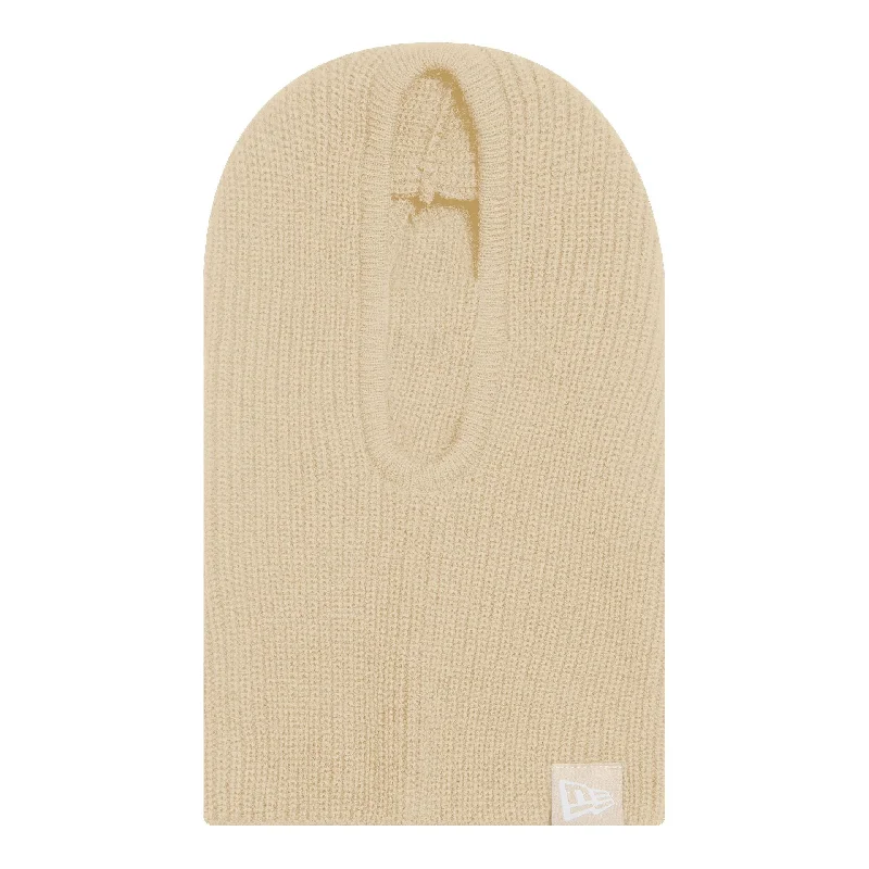 Designer Fedora HatsWomens New Era Slouch Light Beige Balaclava
