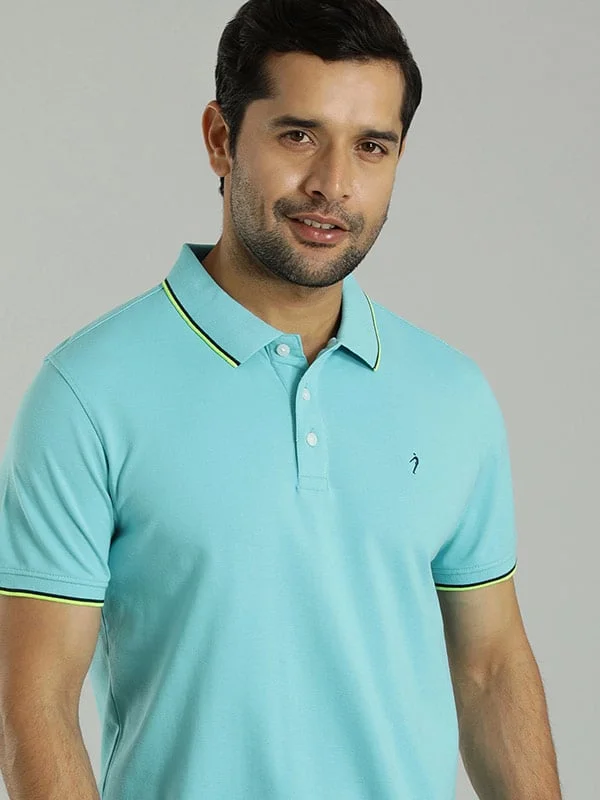 Men's Shirts with Belt AttachmentsMen Solid Polo T-Shirt