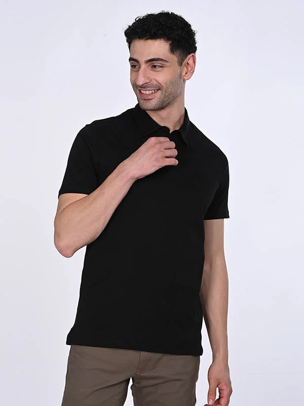 Men's Shirts with Graphic PrintsMen Solid Polo T-Shirt