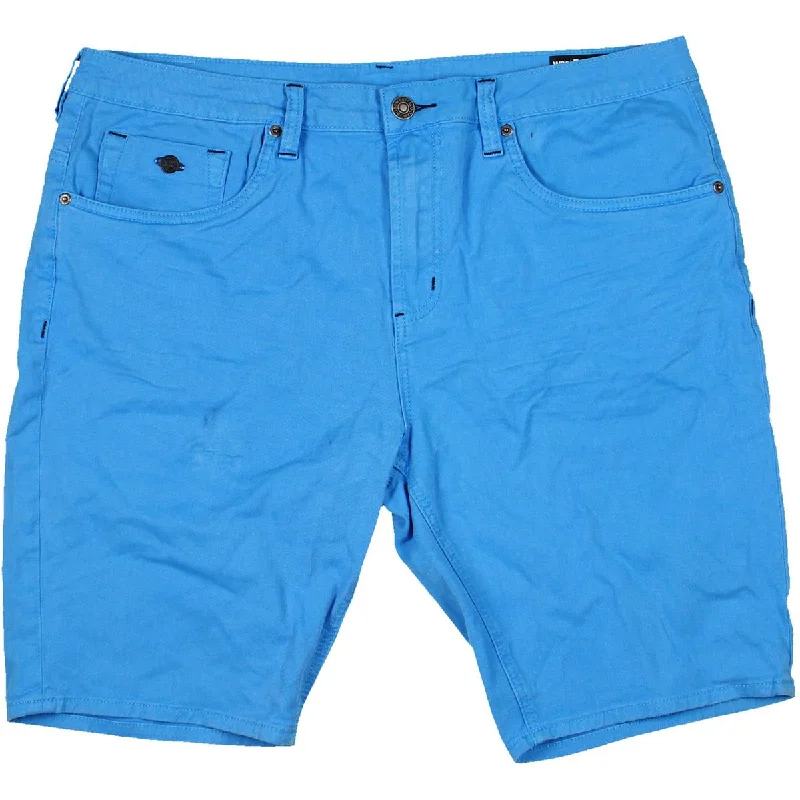 Men's Elastic Waistband ShortsParker-X Mens Mid-Rise 10" Inseam Denim Shorts