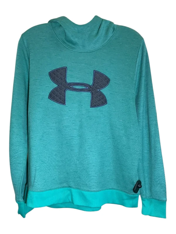 Men's Hoodies for Everyday WearSweatshirt Hoodie By Under Armour In Green, Size: L
