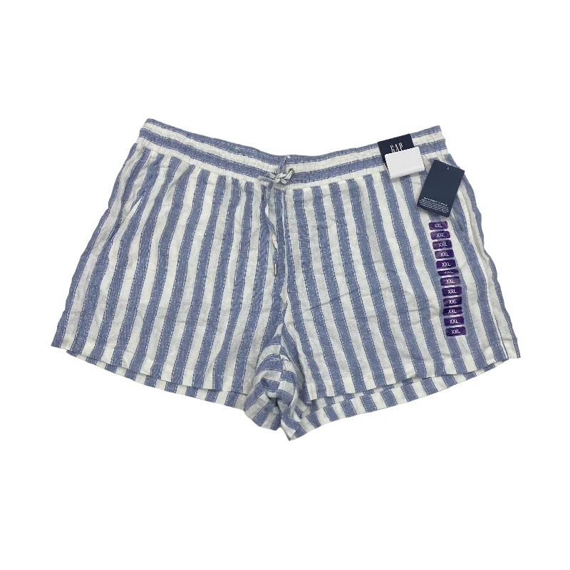 Fashionable Men's Patterned ShortsBLUE SHORTS by GAP Size:XXL
