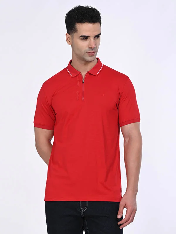 Men's Shirts with Striped PatternsMen Solid Polo T-Shirt