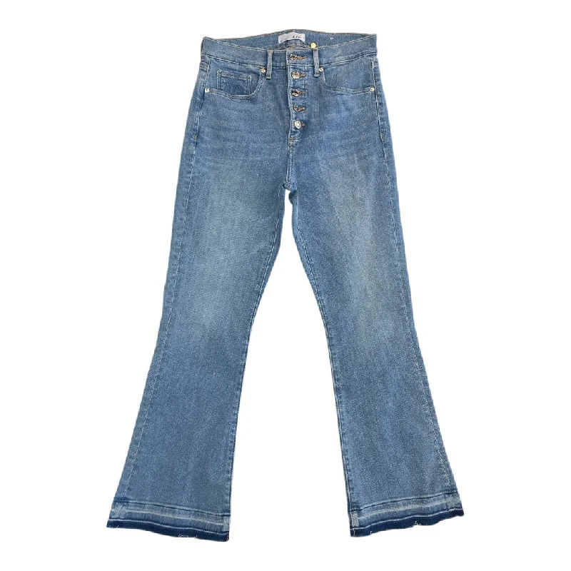 Wide-Leg Men's JeansJeans Skinny By Loft In Blue Denim, Size:6