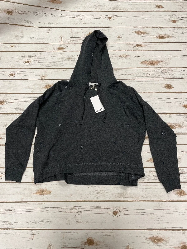 Men's Hoodies with Appliqué DetailsSweatshirt Hoodie By Splendid In Black, Size: Xs