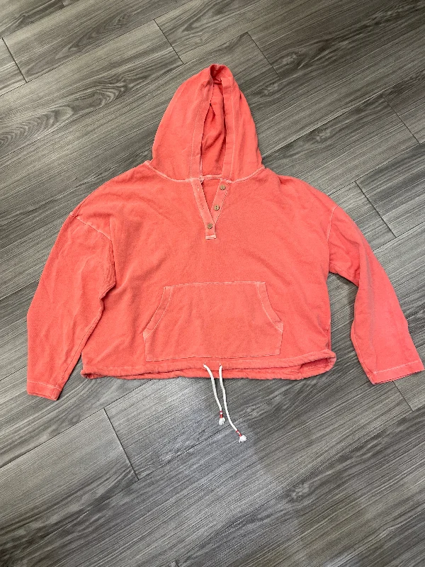 Men's Hoodies for Outdoor ActivitiesSweatshirt Hoodie By Old Navy In Red, Size: Xl