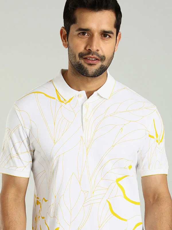 Men's Shirts for HikingMen Printed Polo T-Shirt