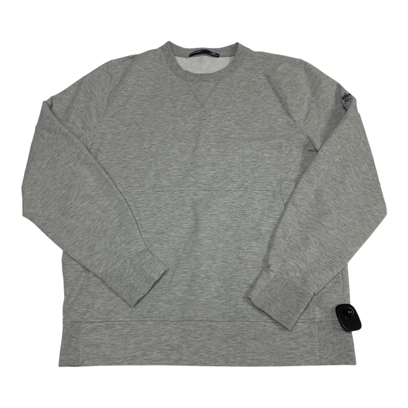 Men's Hoodies for BikingSweatshirt Crewneck By B. Draddy In Grey, Size: M