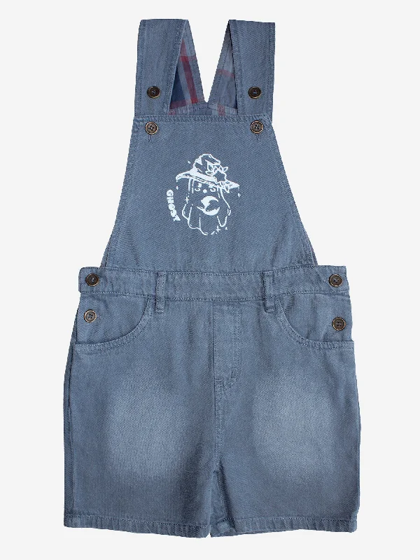 Relaxed and Comfortable Men's Casual ShortsBoy's Denim Dungaree Short