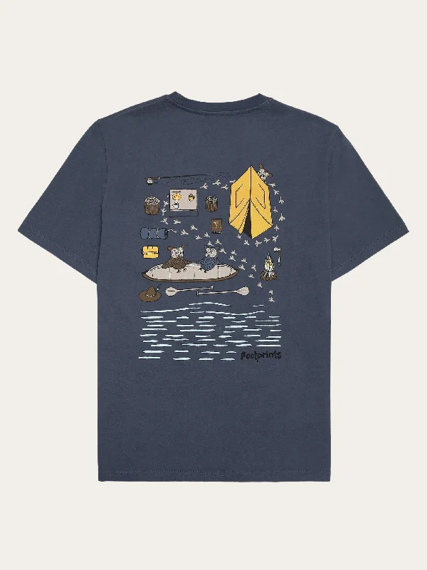 Solid-Colored Men's ShirtsRegular short sleeve heavy single jersey printed t-shirt GOTS/Vegan - Vintage Indigo Solid-Colored Men's ShirtsRegular short sleeve heavy single jersey printed t-shirt GOTS/Vegan - Vintage Indigo