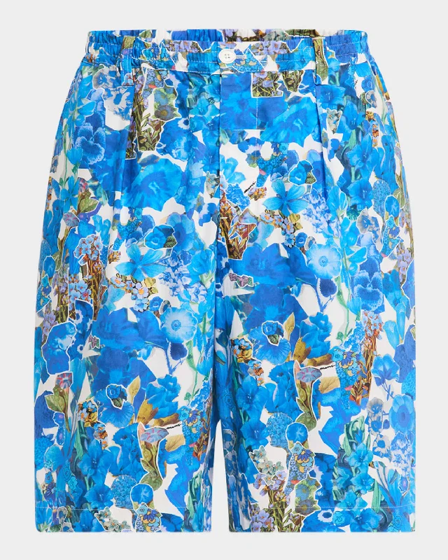 Athletic Men's Workout ShortsMen's Patterned Drawstring Shorts