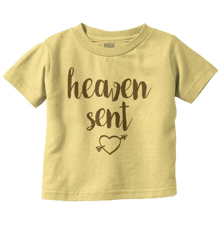 Breathable Men's Mesh TopsHeaven Sent Infant Toddler T-Shirt