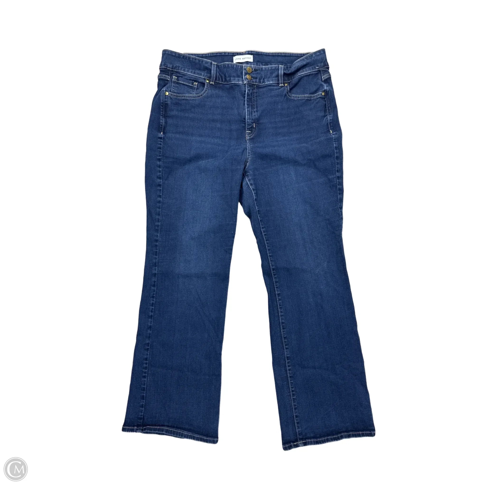 Men's Jeans with PocketsJeans Boot Cut By Lane Bryant In Blue Denim, Size: 20