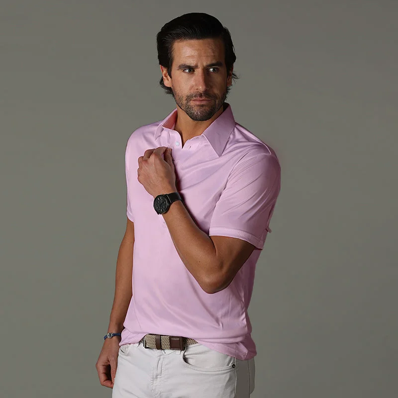 Elegant Men's Dress ShirtsThe Original Dress Collar Polo™ Pink