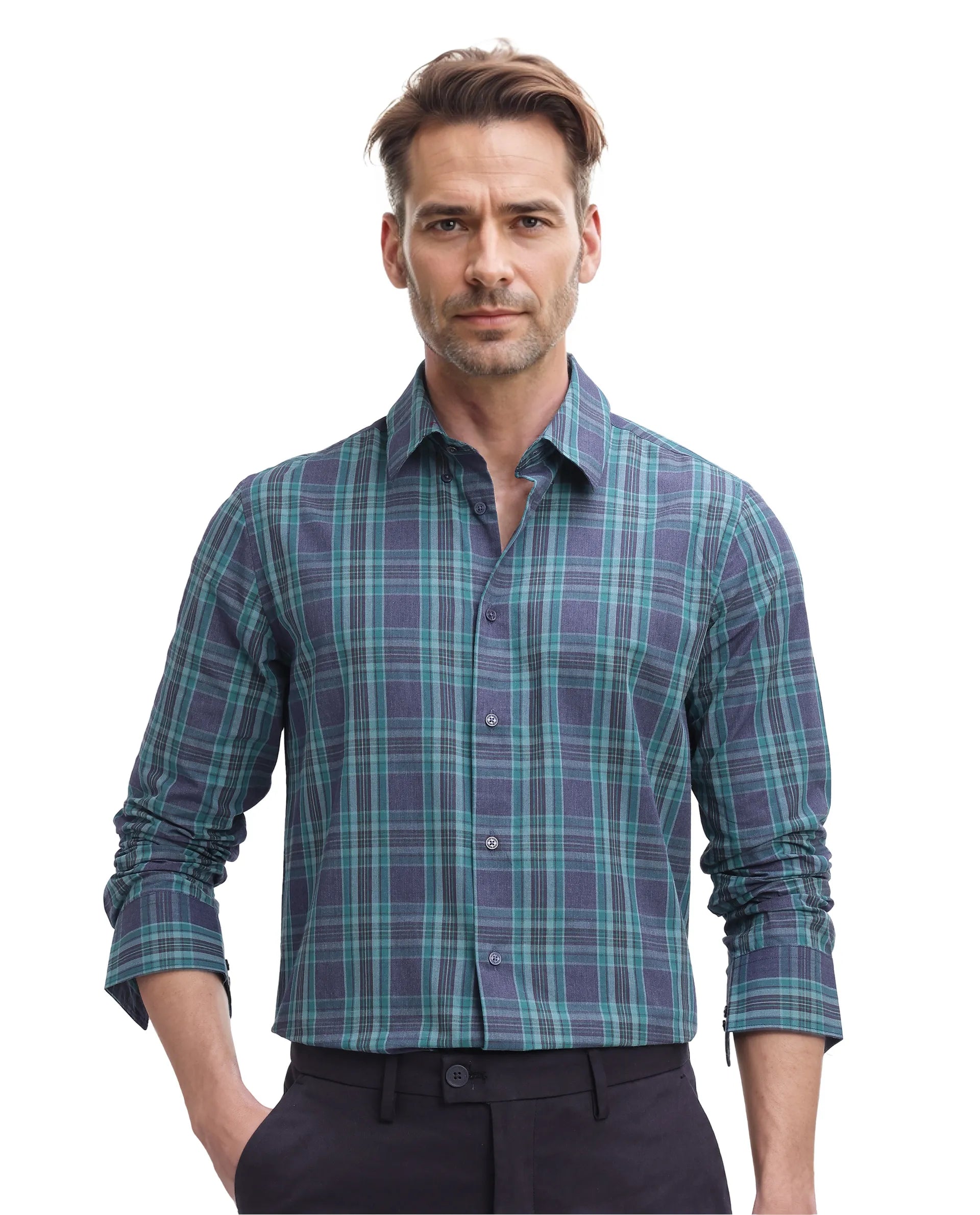 Men's Sleeveless Shirts for Summer ComfortRare Rabbit Men's Libya Turq Cotton Fabric Full Sleeve Regular Collar Checks Shirt Men's Sleeveless Shirts for Summer ComfortRare Rabbit Men's Libya Turq Cotton Fabric Full Sleeve Regular Collar Checks Shirt