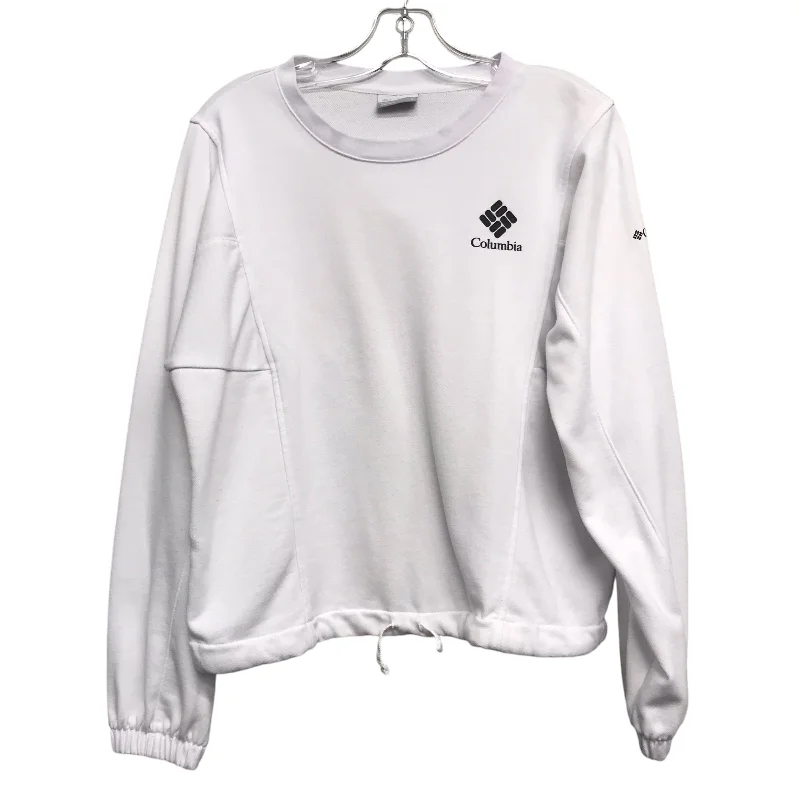 Weather-Ready Men's HoodiesSweatshirt Crewneck By Columbia In White, Size:S