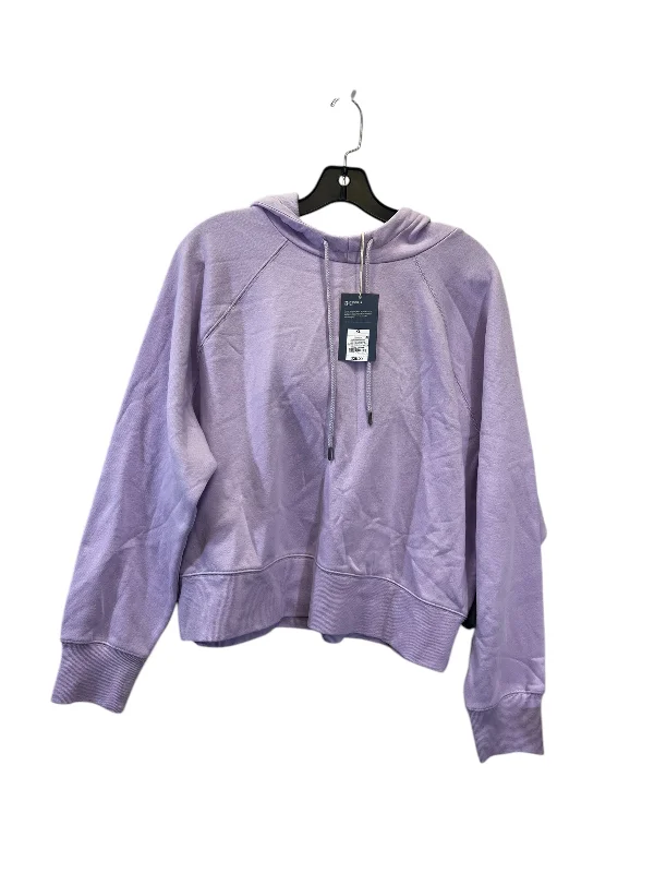 Men's Hoodies with Zipper DetailsSweatshirt Hoodie By Universal Thread In Purple, Size: Xl