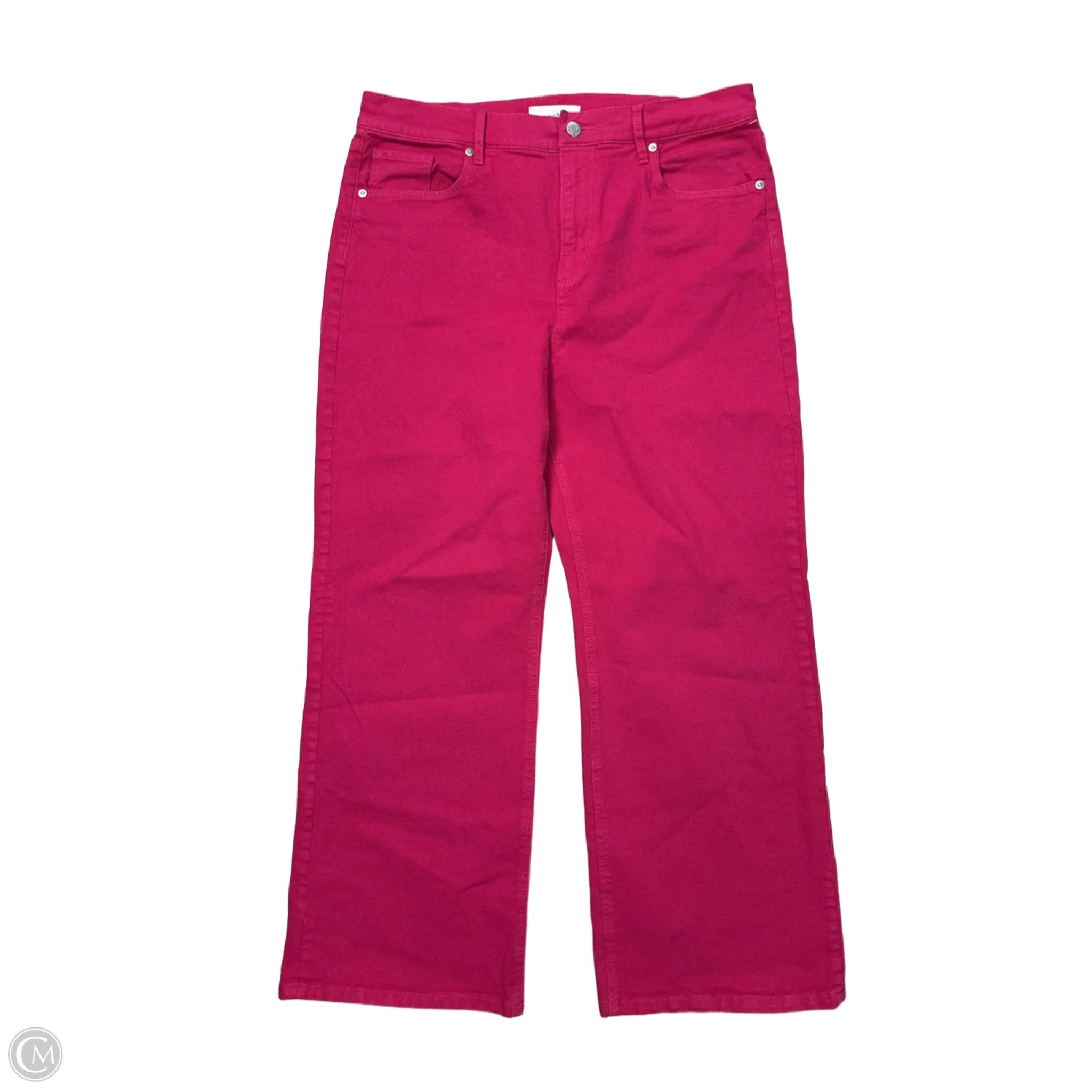 Men's Jeans with PocketsJeans Flared By Loft In Pink Denim, Size: 12
