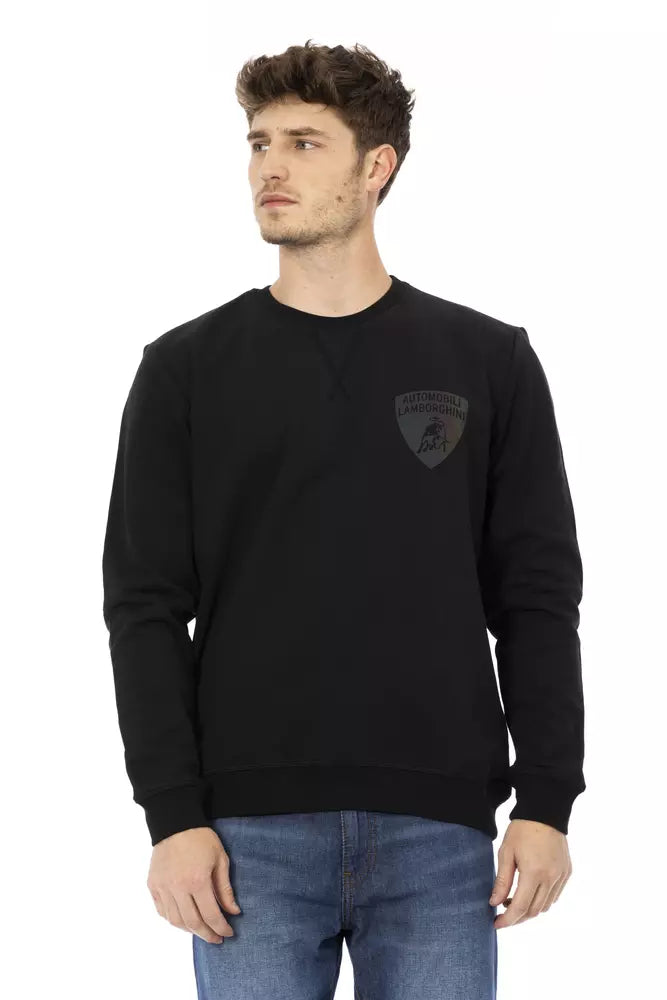 Men's Sweaters with Elastic WaistbandsAutomobili Lamborghini  Cotton Men's Sweater