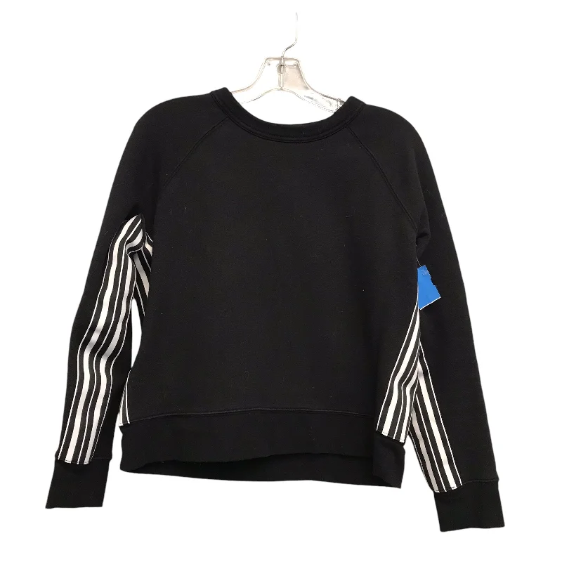 Men's Hoodies for AutumnAthletic Sweatshirt Crewneck By Athleta In Black, Size:S