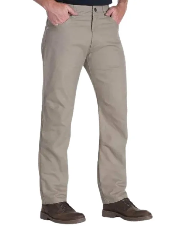 Jeans for Men with a Big BellyMen's Rydr Straight Pant - Inseam 32" In Stone Khaki