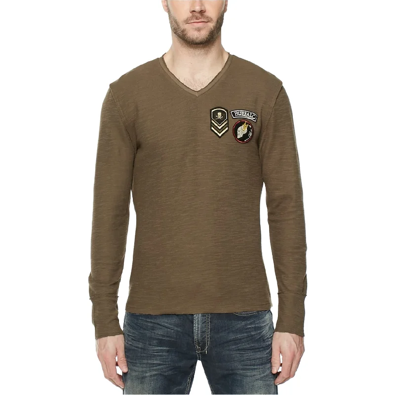 Men's Sweaters with SequinsBuffalo David Bitton Mens Knitted Pullover Sweater
