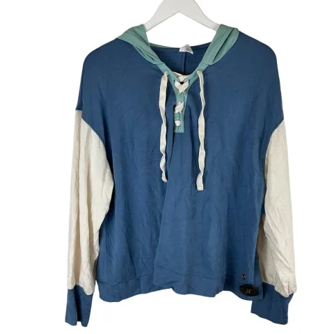Men's Hoodies for Every BudgetSweatshirt Hoodie By Livi Active In Blue, Size: 18