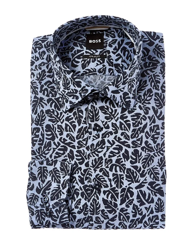 Casual Men's Button-Down ShirtsBoss by Hugo Boss Casual Fit Linen-Blend Dress Shirt Casual Men's Button-Down ShirtsBoss by Hugo Boss Casual Fit Linen-Blend Dress Shirt