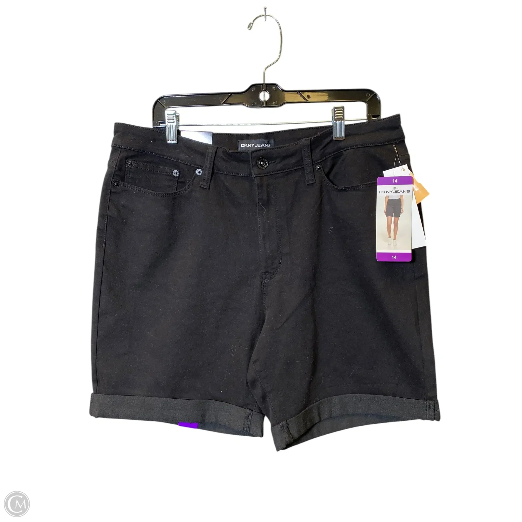 Adventure-Inspired Men's Outdoor Short PantsShorts By Dkny In Black, Size: 14