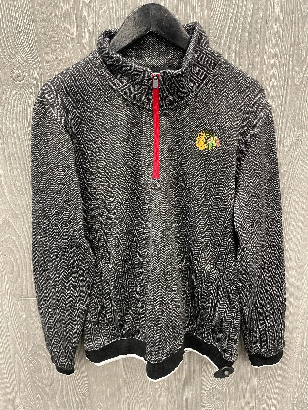 Men's Hoodies for BikingAthletic Sweatshirt Collar By Clothes Mentor In Black, Size: L Men's Hoodies for BikingAthletic Sweatshirt Collar By Clothes Mentor In Black, Size: L