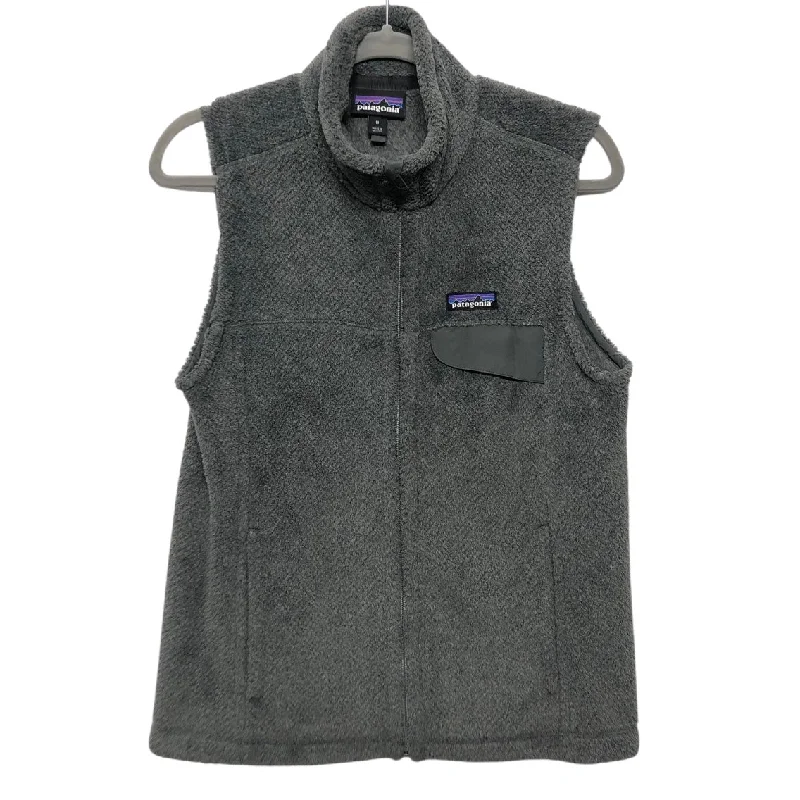 Men's Coats with Tactical FeaturesVest Fleece By Patagonia In Grey, Size:M